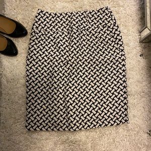 Antonio Melani Black and White Skirt